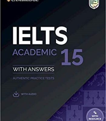 کتاب آزمون آیلتس کمبریج آکادمیک Cambridge English IELTS 15 Academic + CD با تخفیف 50 درصد